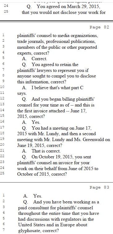 Could not disclose CoI lawfirm
