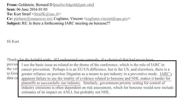 Talc Monograph SlimeGate 3.2.3.3: The Litigation Industry’s Influence on IARC’s Talc ...